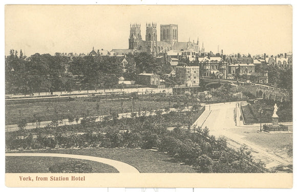 View From Station Hotel, York - Carey's Emporium