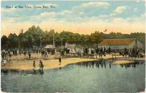 Beach at Bay View, Green Bay, WI - Carey's Emporium