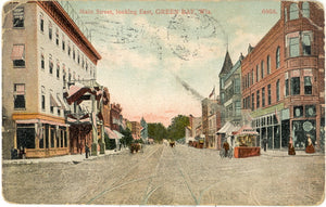 Main Street, Looking East, Green Bay, WI - Carey's Emporium