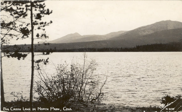 Big Creek Lake in North Park, CO - Carey's Emporium