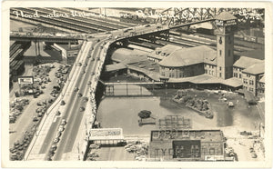 Flood Waters, Train Station, Portland, OR - Carey's Emporium