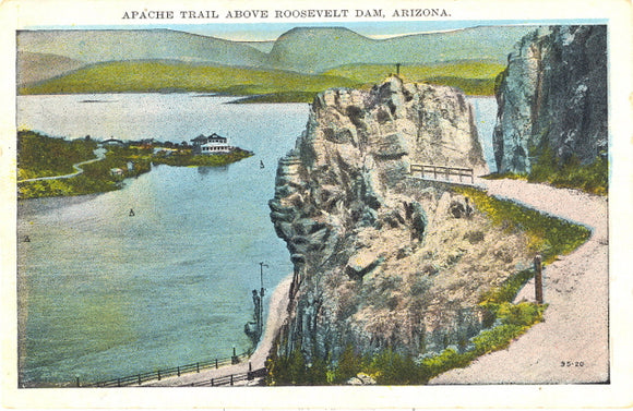 Apache Trail Above Roosevelt Dam, AZ - Carey's Emporium