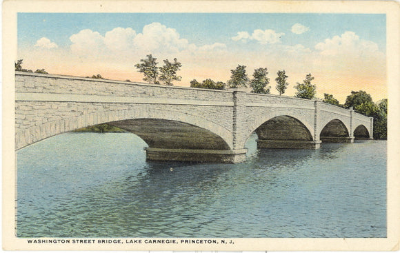 Washington Street Bridge, Lake Carnegie, Princeton, NJ - Carey's Emporium