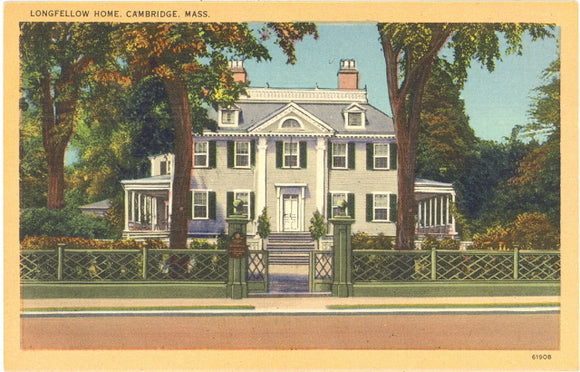 Longfellow Home, Cambridge, MA - Carey's Emporium