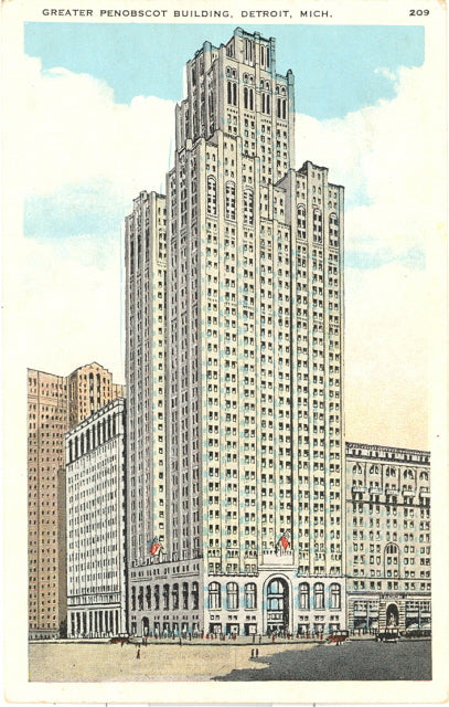 Greater Penobscot Building, Detroit, MI - Carey's Emporium