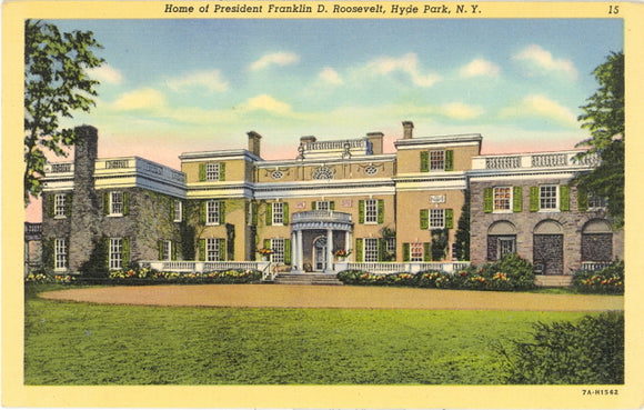 Home of President Franklin D. Roosevelt, Hyde Park, NY - Carey's Emporium