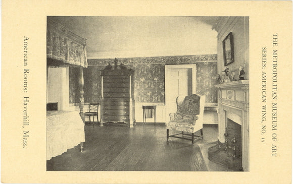 Metropolitan Museum of Art, Series: American Wing, No. 17, American Rooms: Haverhill, MA - Carey's Emporium
