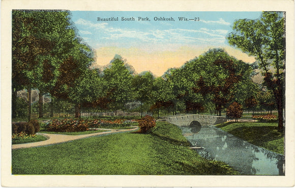 Beautiful South Park, Oshkosh, WI - Carey's Emporium