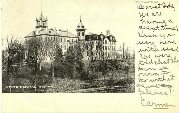 State Normal School, Whitewater, WI - Carey's Emporium