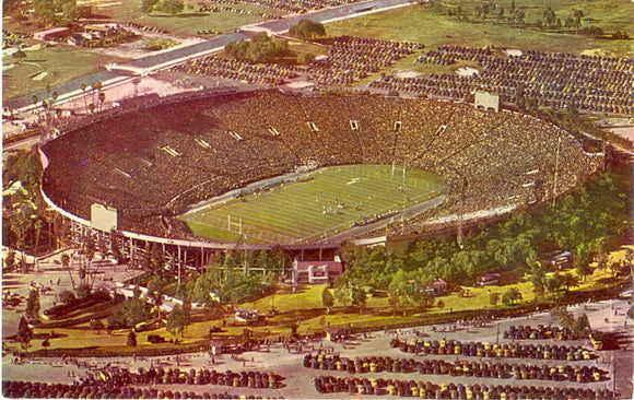 Aerial View of the Rose Bowl in Pasadena, CA - Carey's Emporium