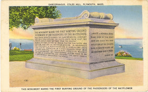 Sarcophagus, Coles Hill, Plymouth, MA - Carey's Emporium