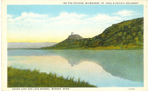 Sugar Loaf and Lake Winona, Winona, MN - Carey's Emporium