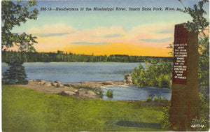 Headwaters of the Mississippi River, Itasca State Park, MN - Carey's Emporium