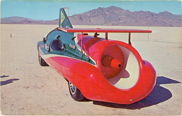 Bonneville Salt Flats, Art Arfons Green Monster Jet Car - Carey's Emporium