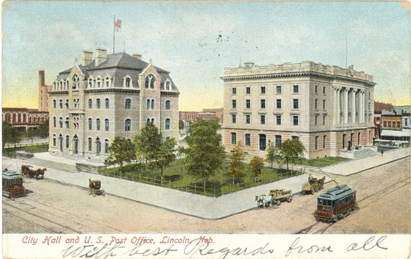 City Hall and U. S. Post Office, Lincoln, NE - Carey's Emporium