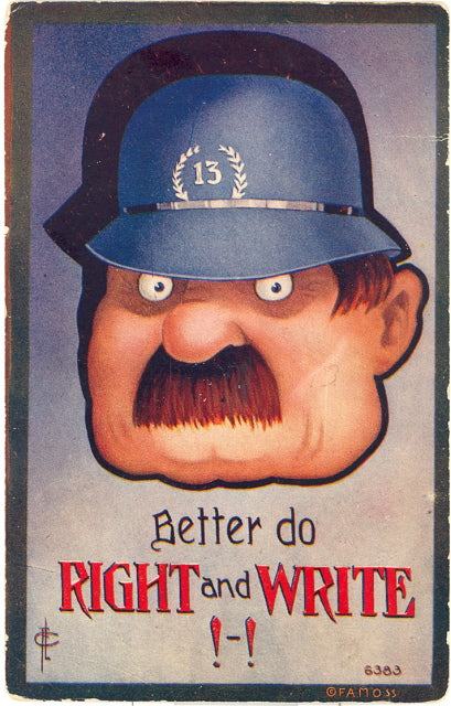 Better do Right and Write!! - Carey's Emporium