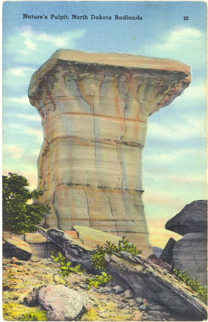 Nature's Pulpit, North Dakota Badlands, ND - Carey's Emporium