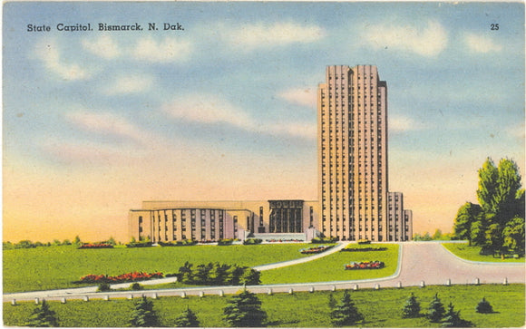 North Dakota State Capitol, Bismarck, ND - Carey's Emporium