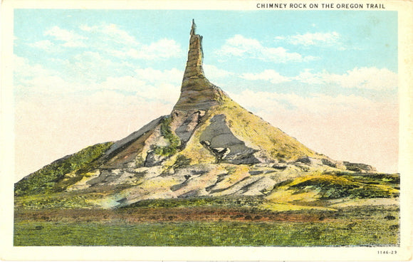 Chimney Rock on the Oregon Trail, NE - Carey's Emporium