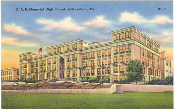 G. A. R. Memorial High School, Wilkes-Barre, PA - Carey's Emporium
