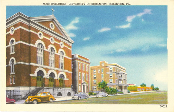 Main Buildings, University of Scranton, Scranton, PA - Carey's Emporium