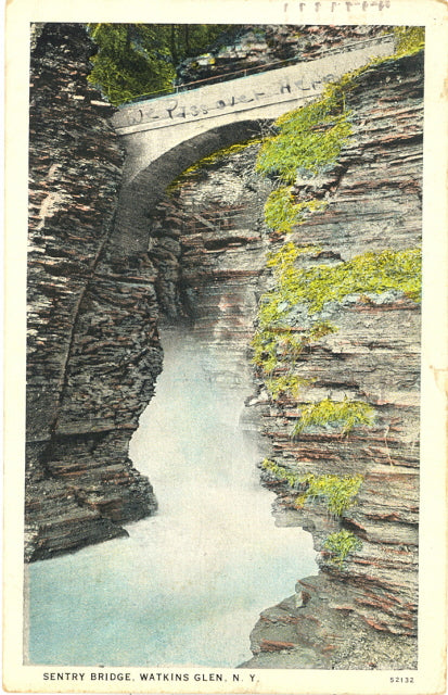 Sentry Bridge, Watkins Glen, NY - Carey's Emporium