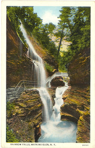 Rainbow Falls, Watkins Glen, NY - Carey's Emporium