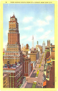 Park Avenue South from 57th Street, New York City, NY - Carey's Emporium