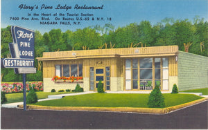 Flory's Pine Lodge Restaurant, Niagara Falls, NY - Carey's Emporium