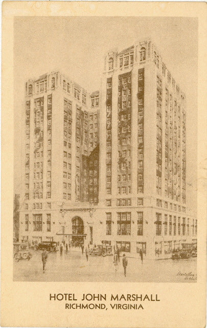Hotel John Marshall, Richmond, VA - Carey's Emporium