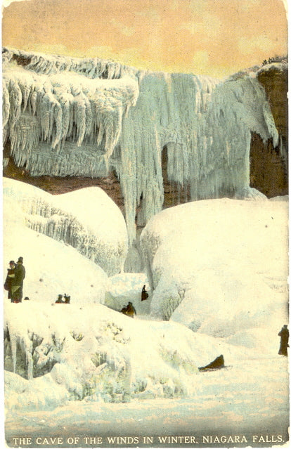 The Cave of the Winds in Winter, Niagara Falls, NY - Carey's Emporium