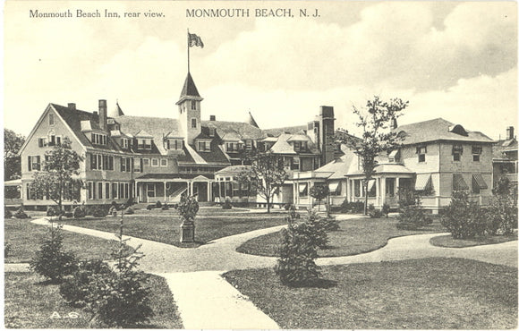 Monmouth Beach Inn, Rear View, Monmouth Beach, NJ - Carey's Emporium