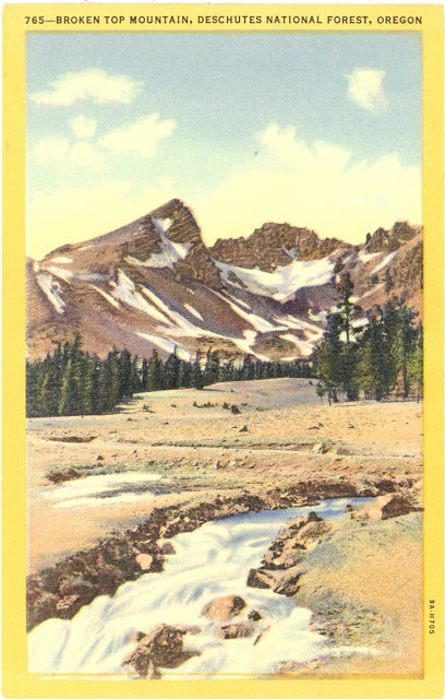 Broken Top Mountain, Deschutes National Forest, OR - Carey's Emporium