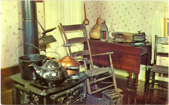 The Kitchen in Mark Twain's Boyhood Home, the Tom Sawyer House in Hannibal, MO - Carey's Emporium
