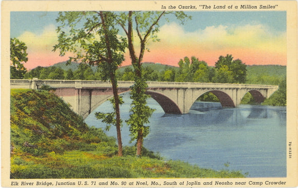 Elk River Bridge, Noel, MO - Carey's Emporium