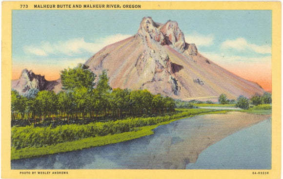 Malheur Butte and Malheur River, OR - Carey's Emporium