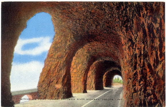 Mitchell's Point Tunnel, Columbia River Highway, OR - Carey's Emporium