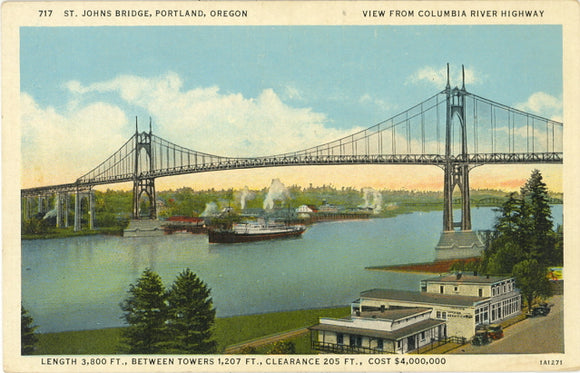 St. Johns Bridge, Portland, OR - Carey's Emporium