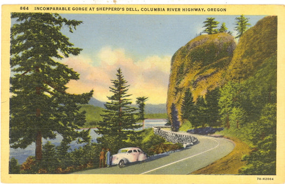 Incomparable Gorge at Shepperd's Dell, Columbia River Highway, OR - Carey's Emporium