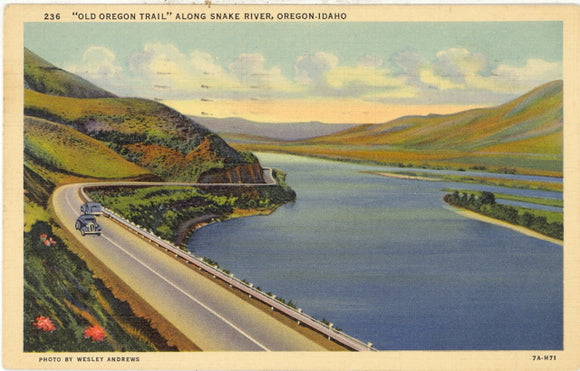 Old Oregon Trail Along Snake River, OR-ID - Carey's Emporium