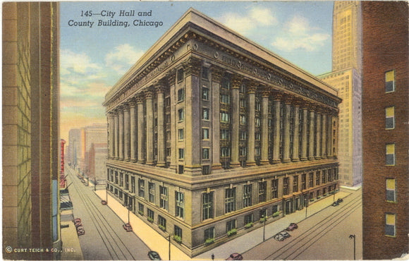 City Hall and County Building, Chicago, IL - Carey's Emporium