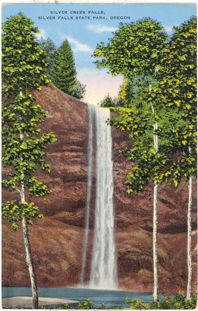 Silver Creek Falls, Silver Falls State Park, OR - Carey's Emporium