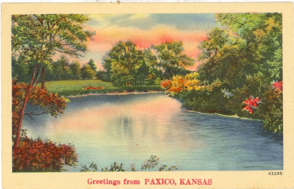 Greetings From Paxico, KS - Carey's Emporium