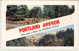 Greetings from Portland, Oregon Souvenir Folder - Carey's Emporium