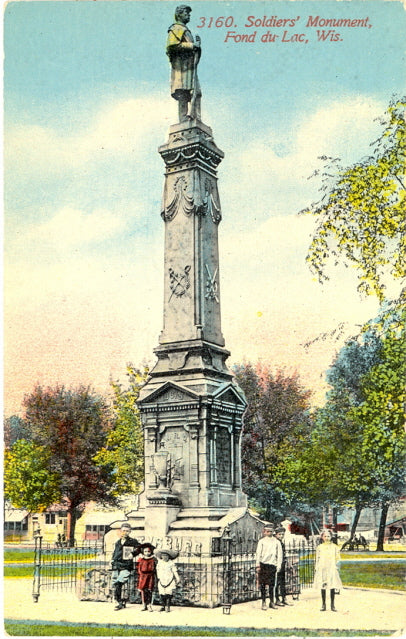 Soldiers' Monument, Fond du Lac, WI - Carey's Emporium