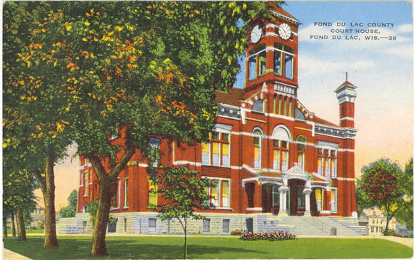Fond du Lac County Court House, Fond du Lac, WI - Carey's Emporium