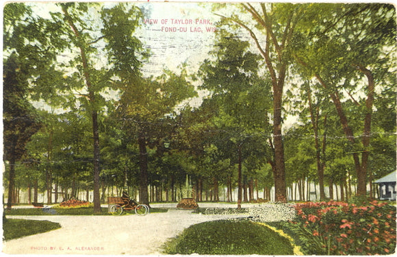 View of Taylor Park, Fond du Lac, WI - Carey's Emporium