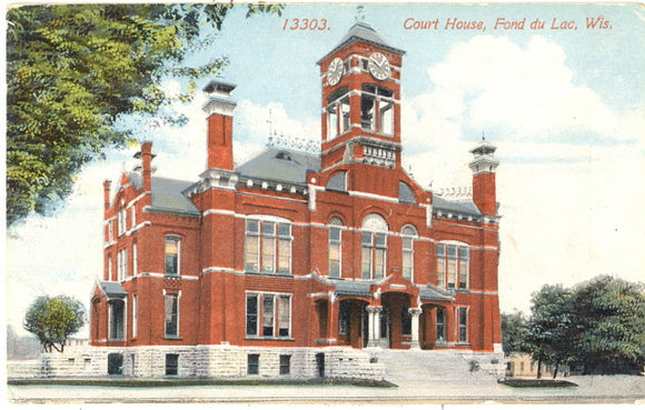 Court House, Fond du Lac, WI - Carey's Emporium