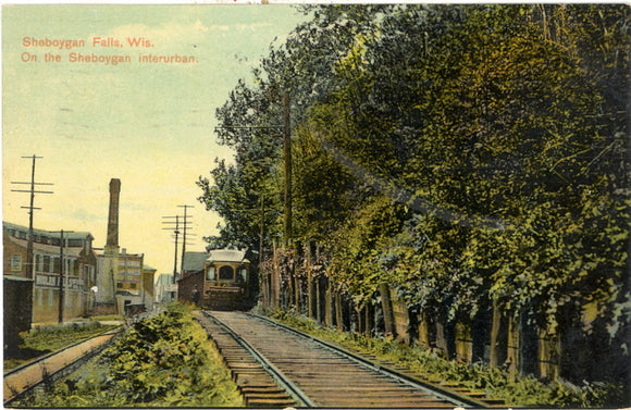 On the Sheboygan Interurban, Sheboygan Falls, WI - Carey's Emporium