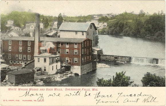 White Wagon Works and Rock Mills, Sheboygan Falls, WI - Carey's Emporium